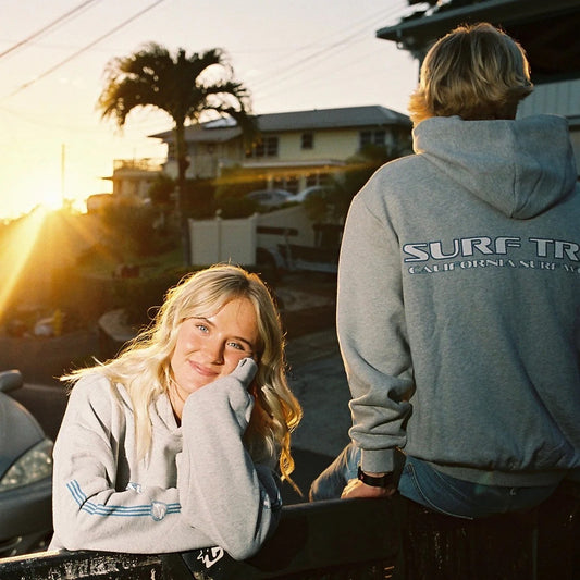 Surf Plaid Hoodie