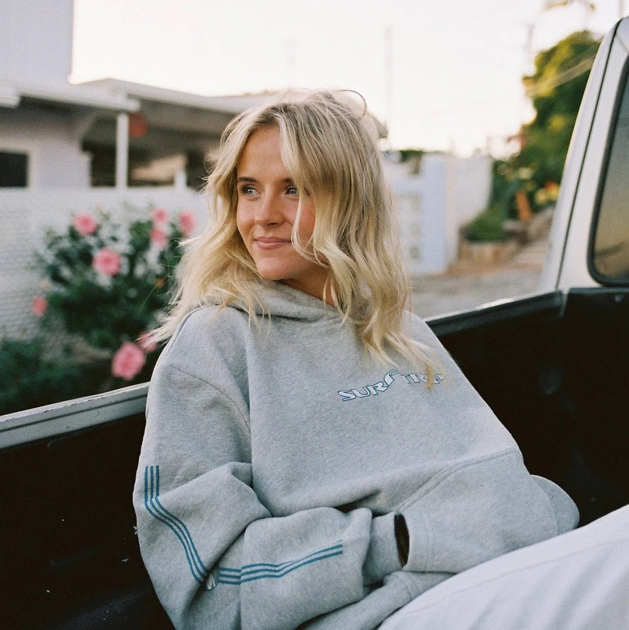 Surf Plaid Hoodie