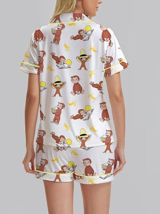 Monkey Pajama Set